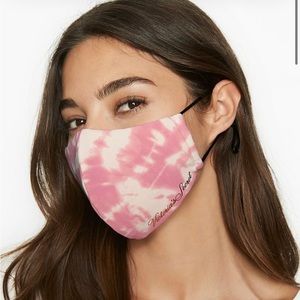 Victoria's Secret Pink Tie-Dye Face Mask